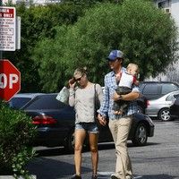 Ali Larter with husband Hayes MacArthur leaving Hugo's restaurant photos | Picture 77089